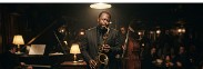 Jazz musician performing